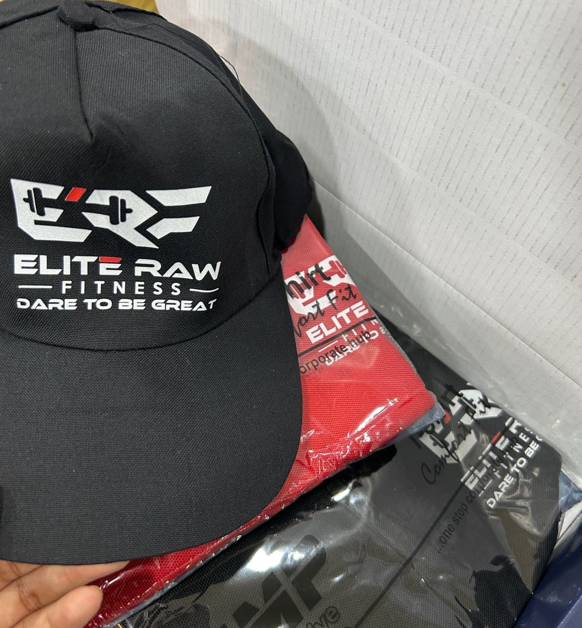 Customer photo review of Customized Polo T-Shirt & Cap  | With Your Company Logo | PrintMine.in