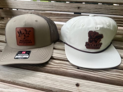 Customer photo review of Custom Five Panel Trucker Hat - Richardson 112FP
