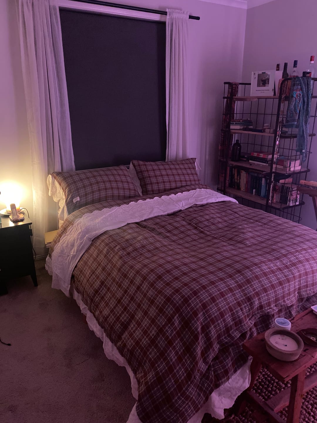 Customer photo review of Vintage Tartan Bedding Set