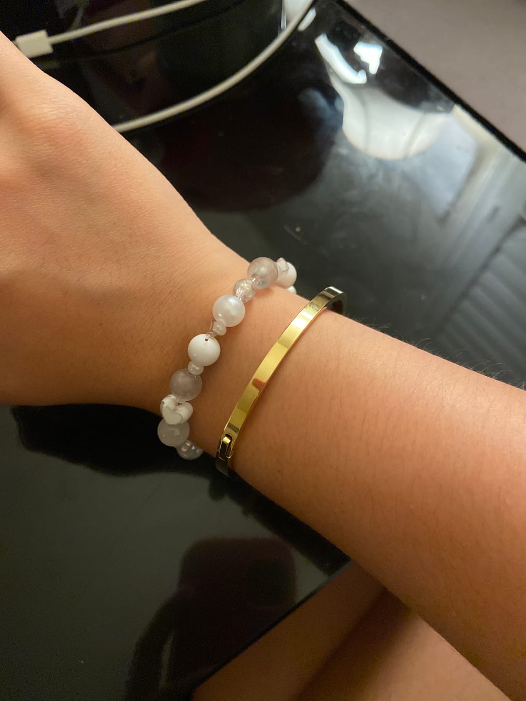 Customer photo review of Classic Flat Bangle