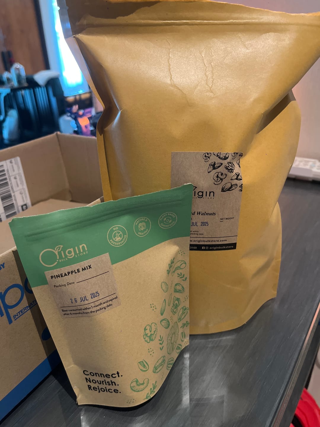 Customer photo review of Roasted Walnuts (USA)