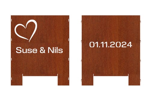 Customer photo review of Feuerkorb individuell