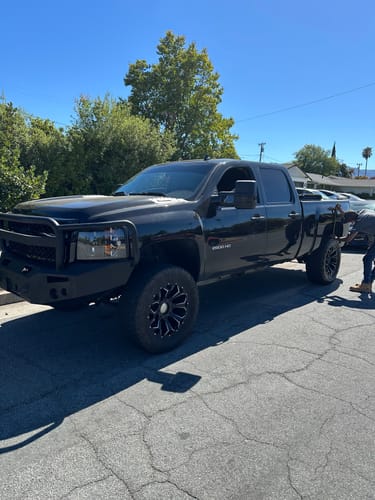 Customer photo review of Upper Control Arms FOR 2011-2019 2500HD 3500HD 4WD with 1-3" Front Lift Kit