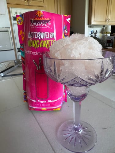 Customer photo review of Craft Cocktail Slush Mix (7 Flavors)