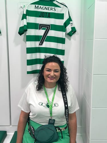 Customer photo review of Daniel O'Donnell Bottle Opener Magnet | Derry Nice Things