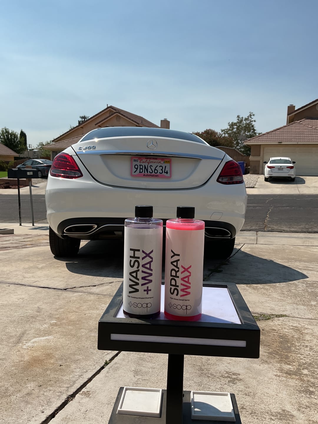 Customer photo review of +Soap Detail Spray & Wax