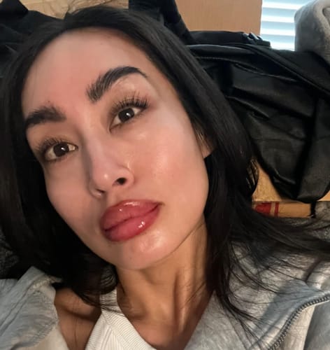 Customer photo review of Tattoo Eyebrow Stain - Peel & Go (50% OFF)