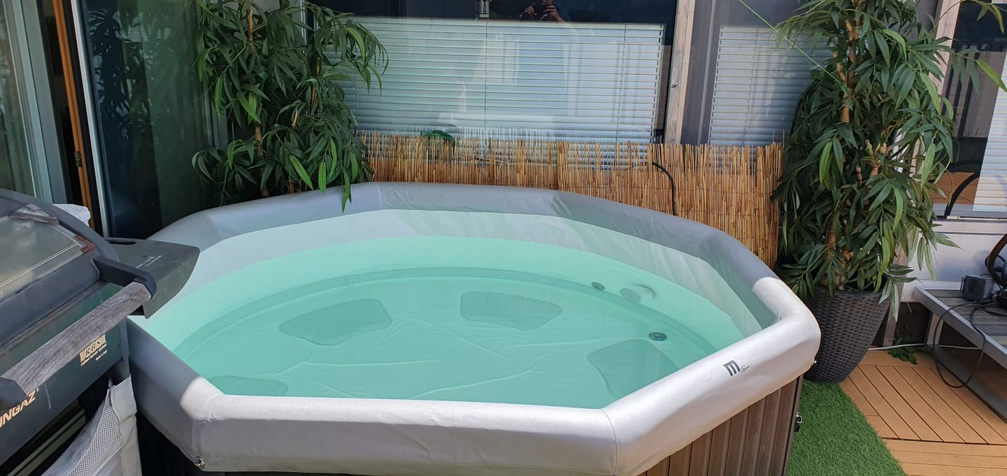 Customer photo review of Mspa Whirlpool Tuscany 2025 App Steuerung