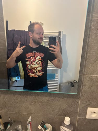 Customer photo review of T-shirt Japonais Maneki Neko