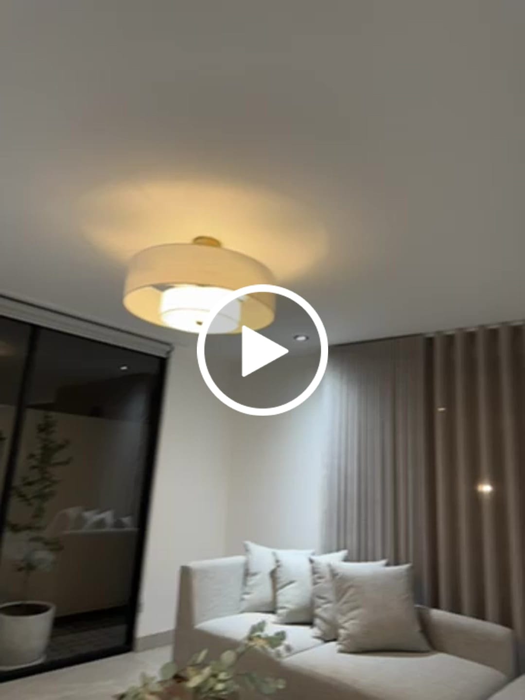 Customer video review of Lámpara-Ventilador Brookside FANDELIER 30 pulgadas