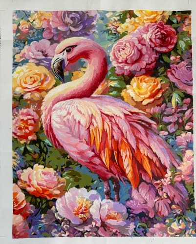 Customer photo review of Flower Flamingo