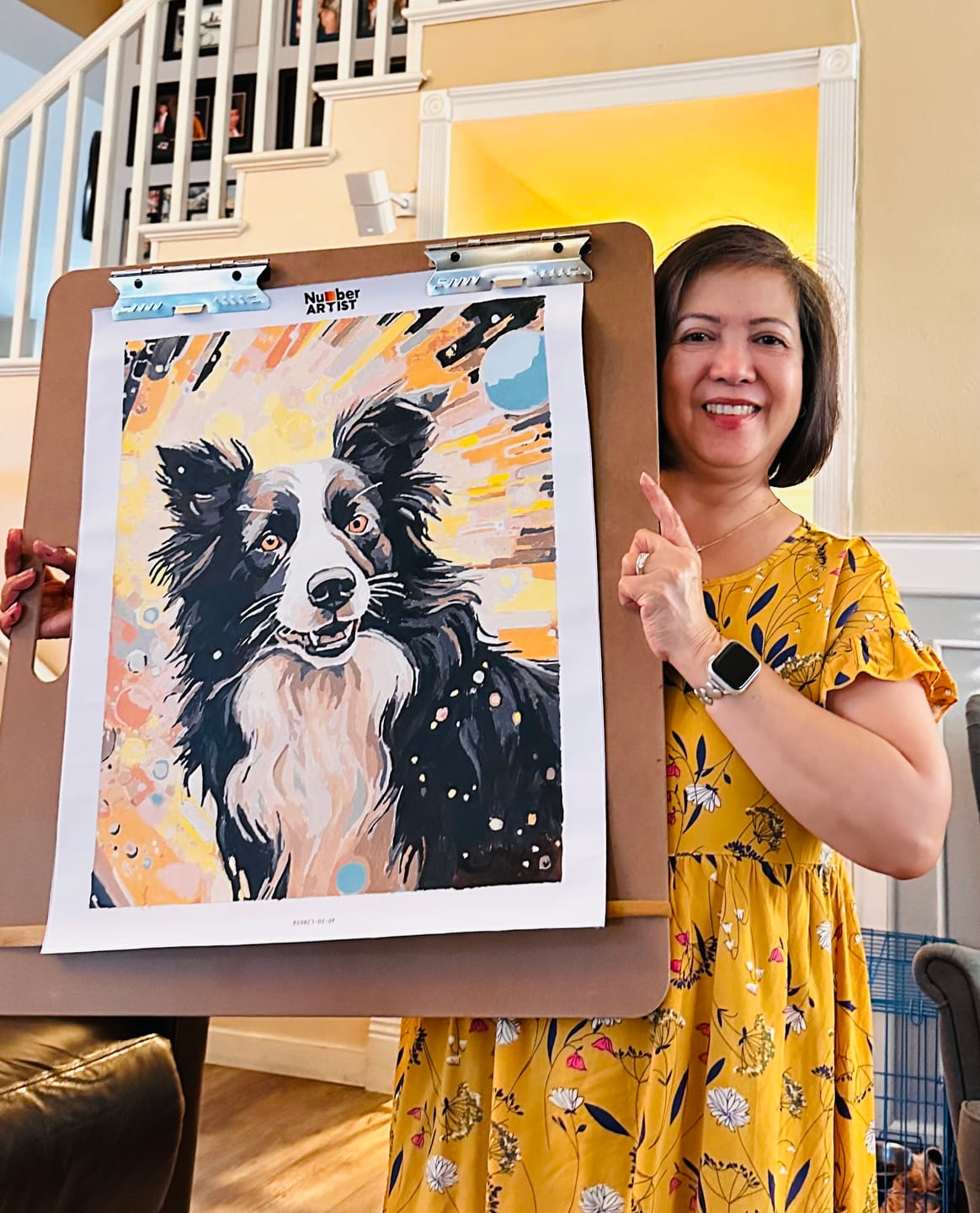 Customer photo review of Space Collie