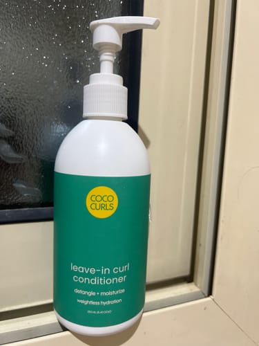 Customer photo review of Leave-in Curl Conditioner