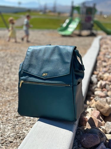 Customer photo review of Emerald Classic Diaper Bag II
