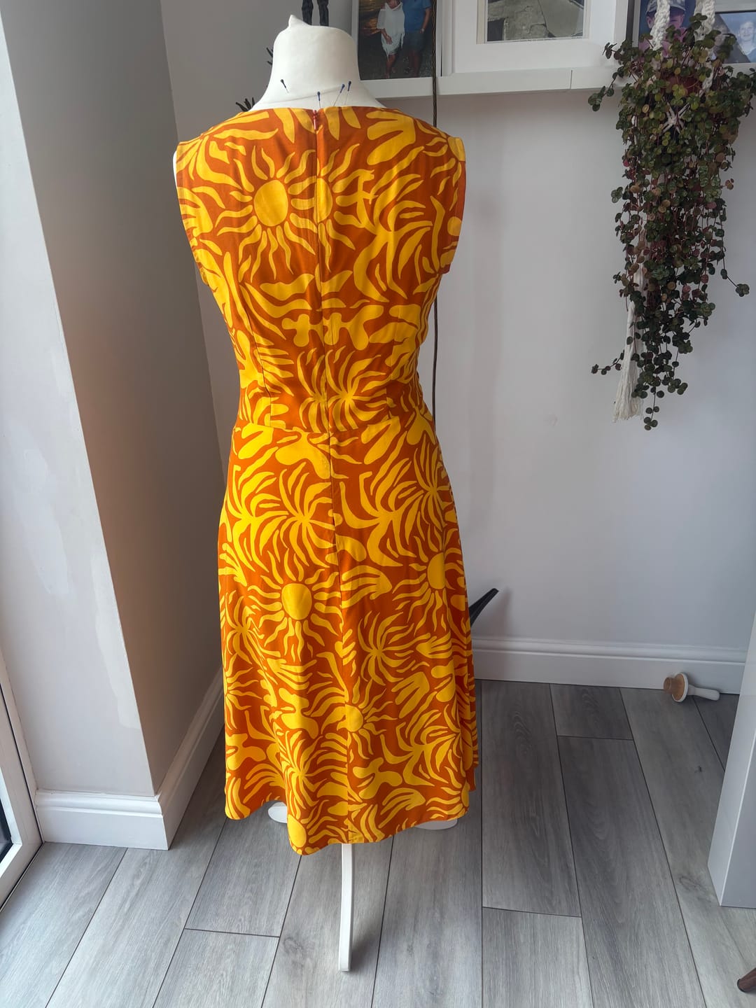 Customer photo review of Beach Bliss Viscose Poplin Fabric