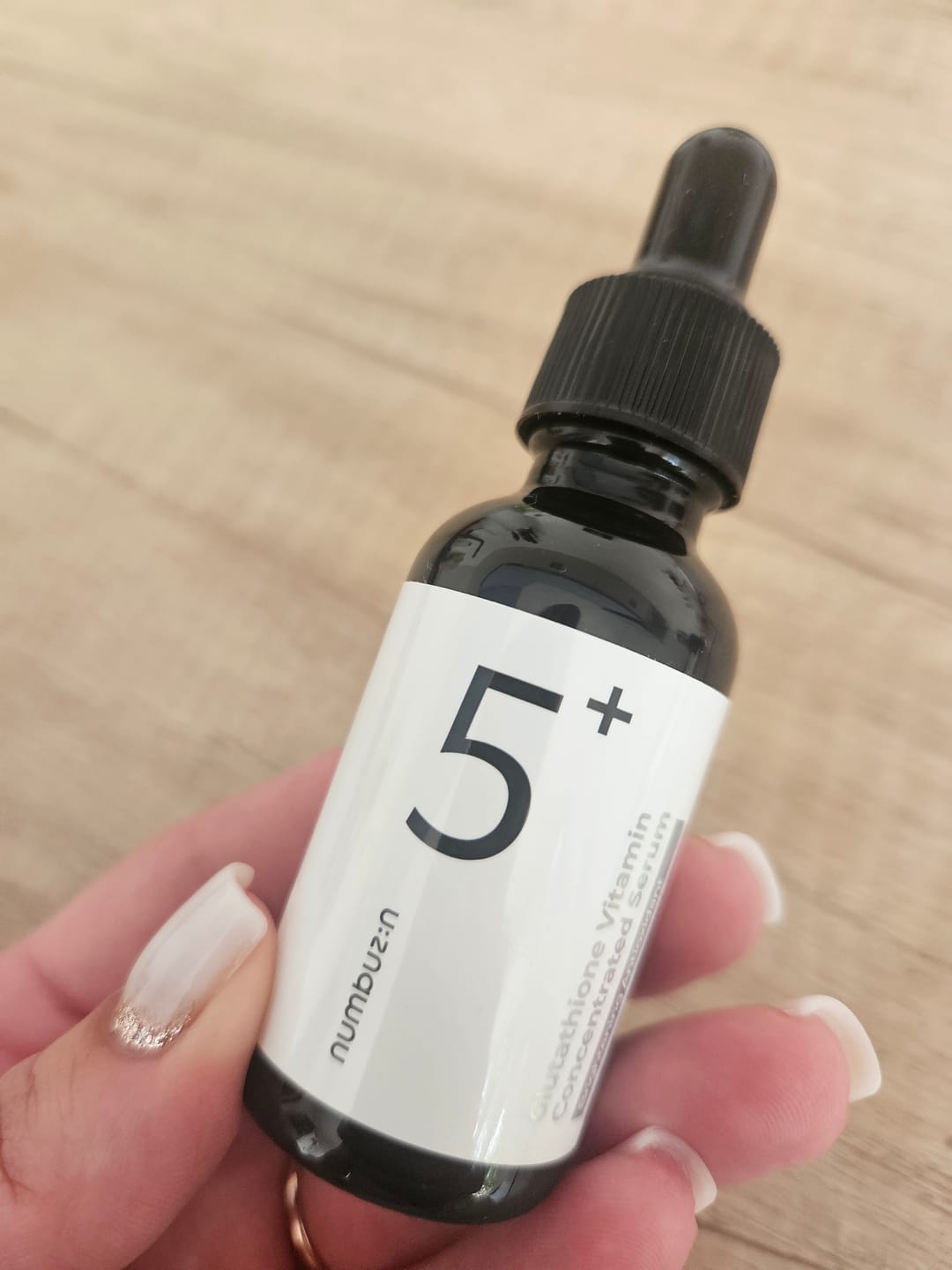Customer photo review of Koncentrēts vitamīniem bagāts serums Numbuzin No.5 Vitamin Concentrated Serum