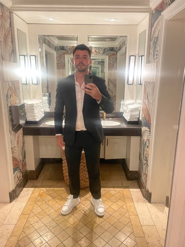 Customer photo review of Men's Pluto Pure White