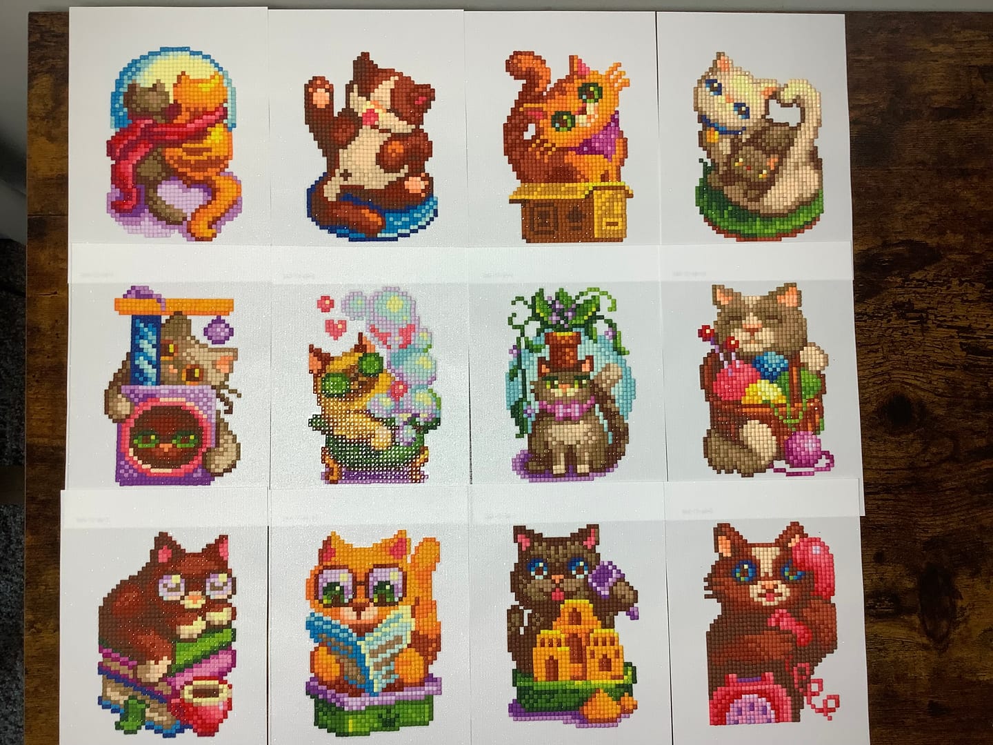 Customer photo review of Cozy Cats Set