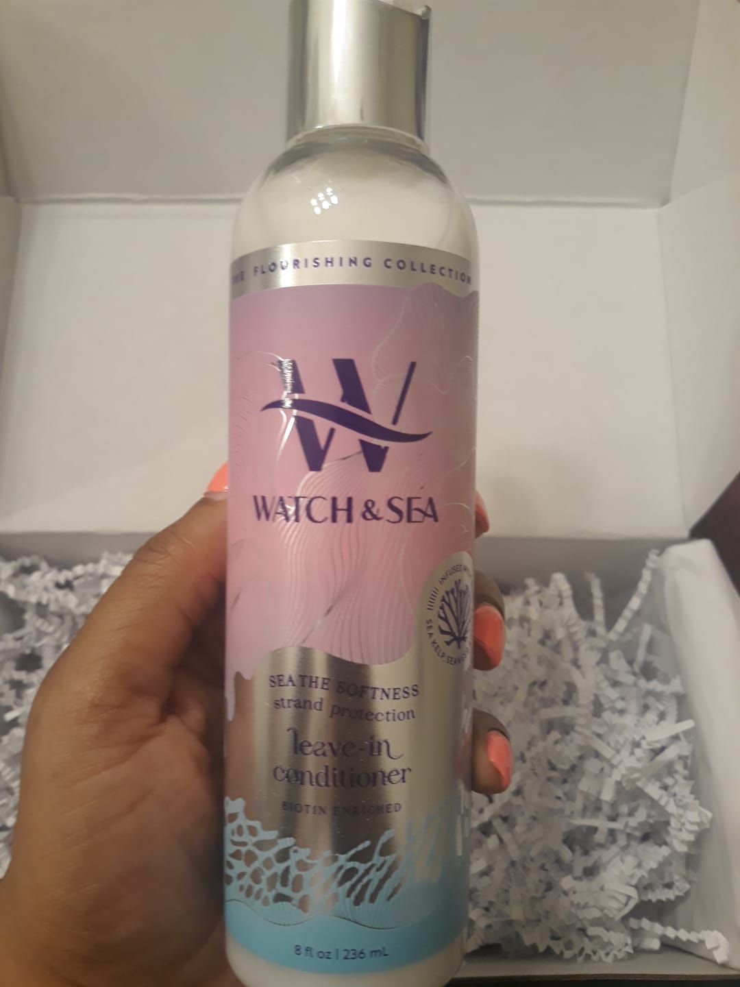Customer photo review of “SEA THE SOFTNESS” Detangling Leave-In Conditioner