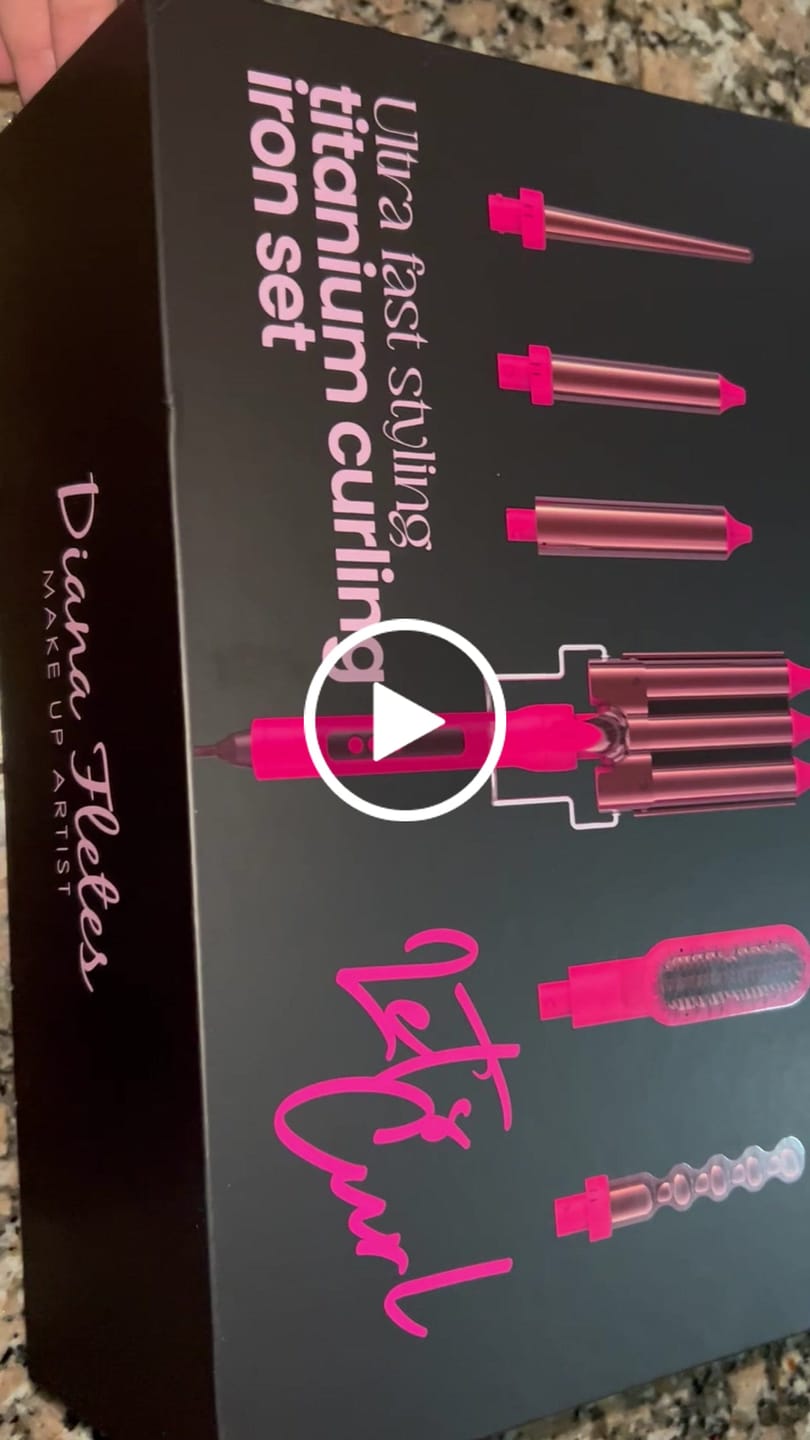 Customer video review of Ferro 6 en 1 Diana Fletes light pink Titanium Galvanizado