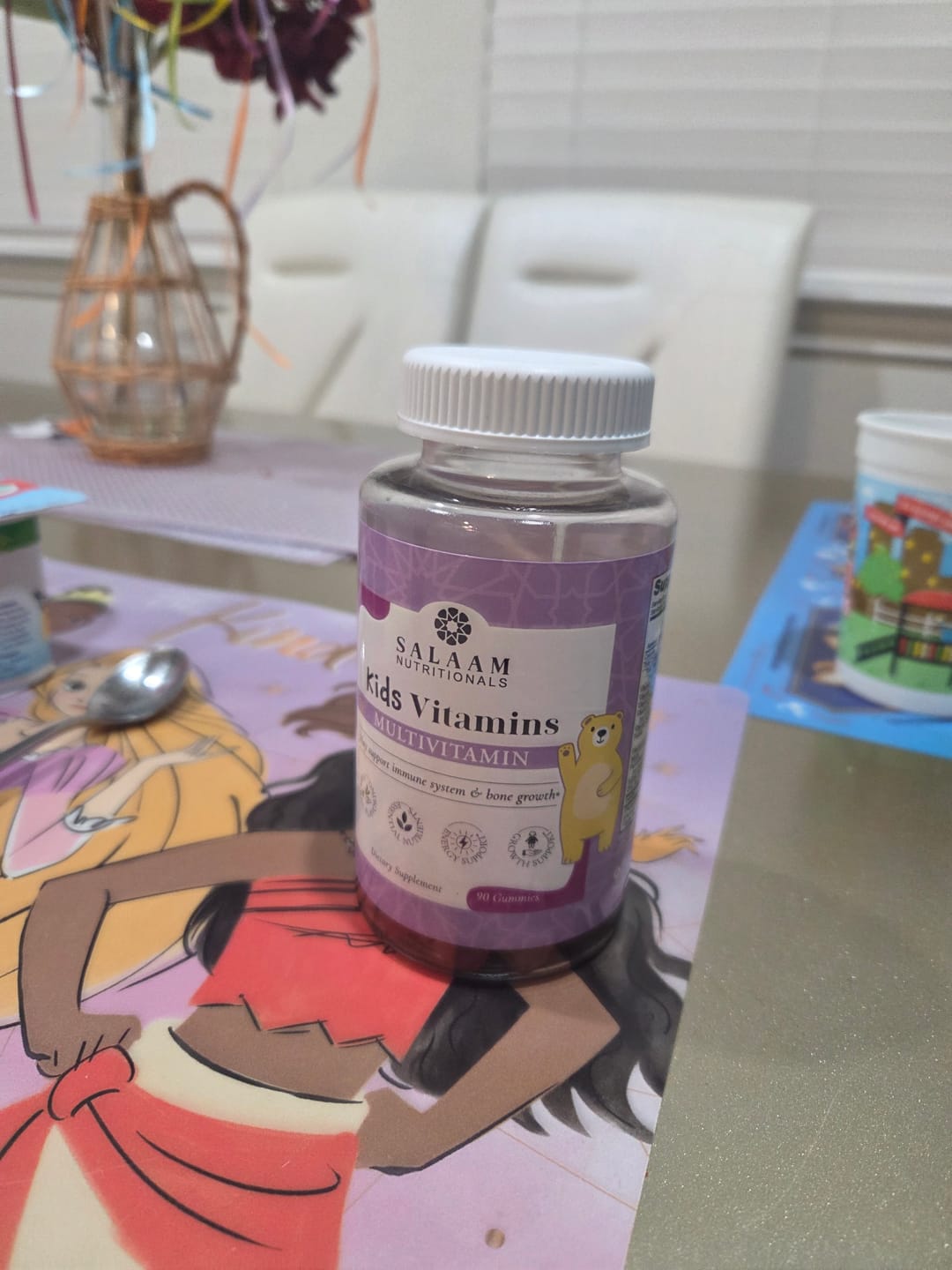 Customer photo review of Halal Kids Gummy Multivitamins with Vitamins A, C, E & Zinc - 90 Count | Salaam Nutritionals