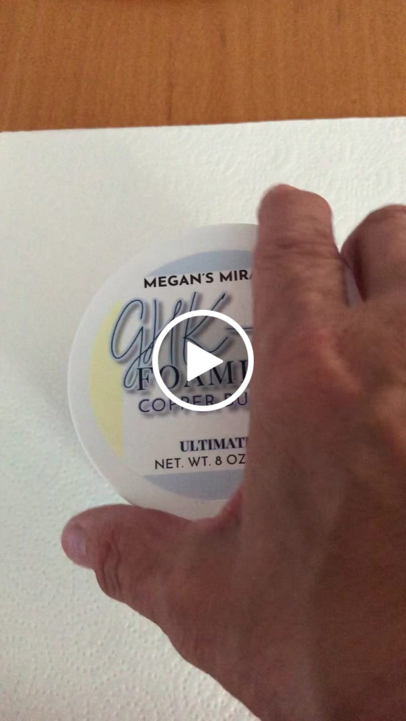 Customer video review of Custom Order: Foaming Copper Butter