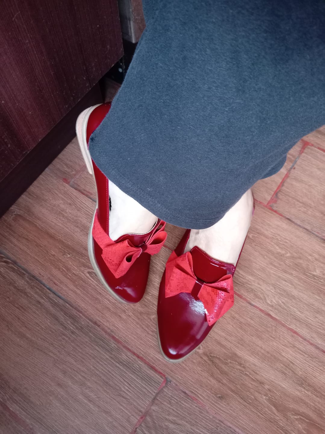 Customer photo review of Mocasín Rosita Amatista