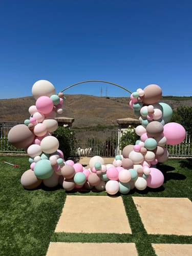 Customer photo review of DIY Balloon Kit - Create Your Own Color Mix