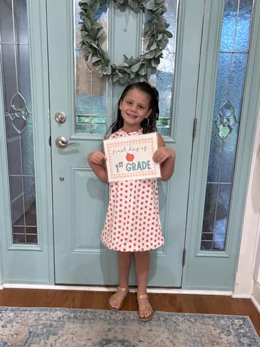 Customer photo review of Apple a Day Dress