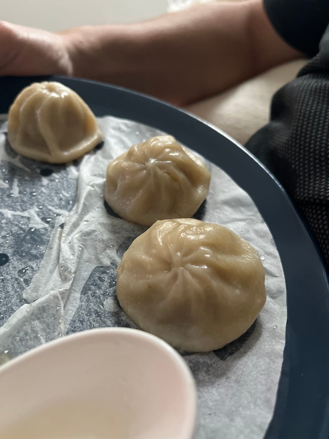 Customer photo review of Pork soup dumplings (aka "xiao long bao") - 24 PC