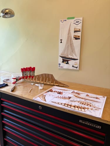 Customer photo review of Yate Endeavour Maqueta - Copa América 1934