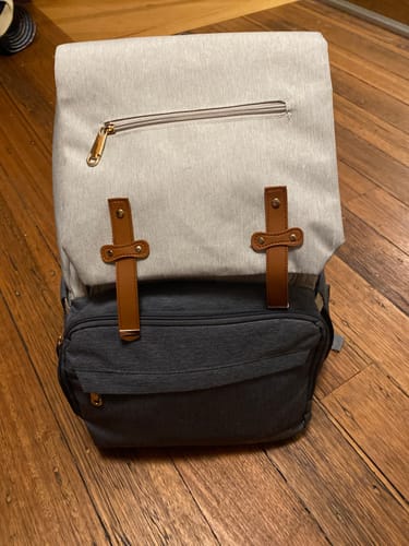 Customer photo review of LuxeLittleOne™ Luxury Baby Bag