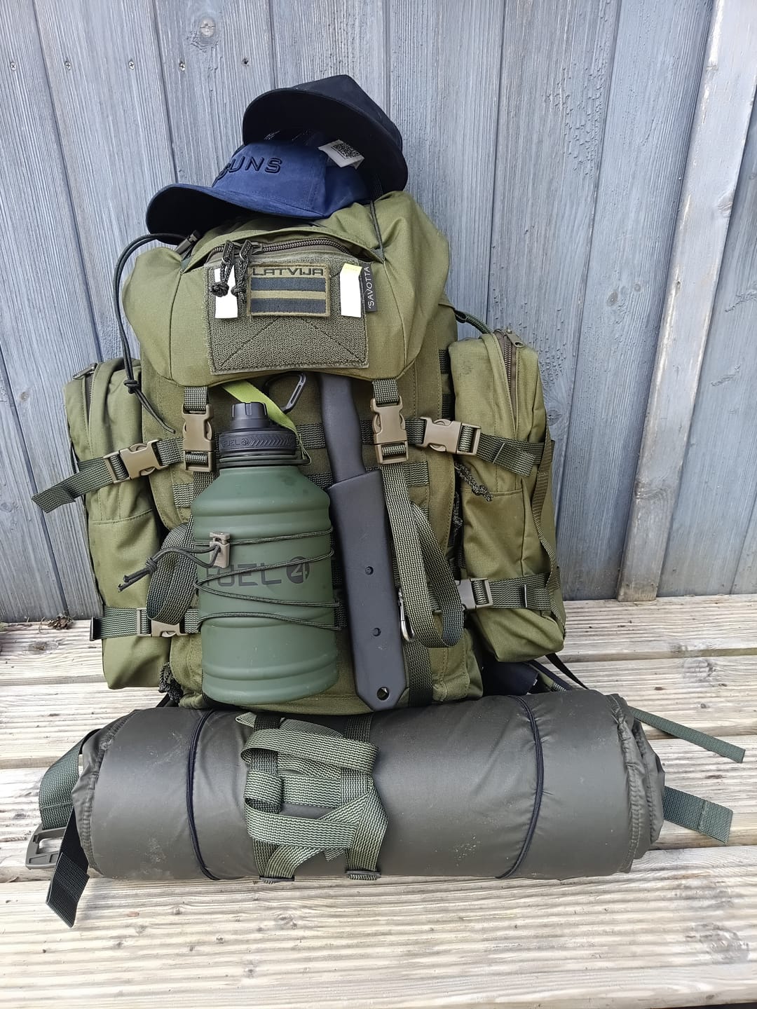 Customer photo review of Kantamus 40L backpack