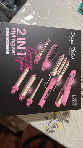 Customer photo review of Set Plancha Profesional Infrarroja + Ferro 6 en 1 TITANIUM GALVANIZADO