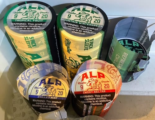 Customer photo review of Refreshing Chill Nicotine Pouches