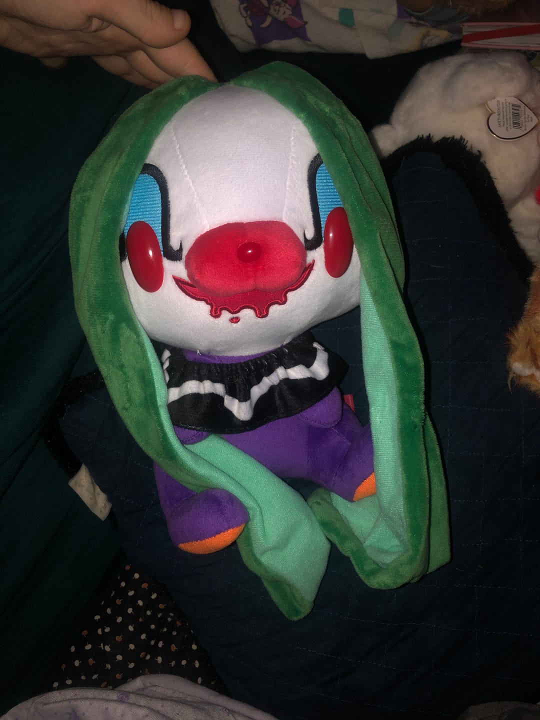 Customer photo review of All Purpose Bunny Chax Taito Sketchy Clown Plush