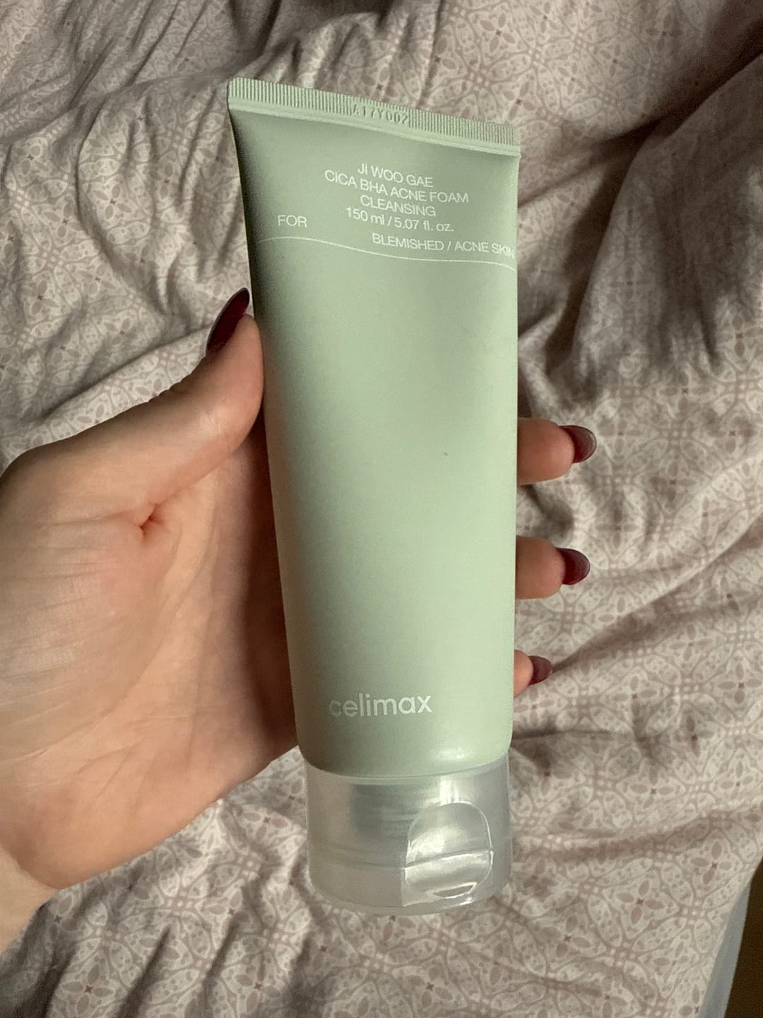Customer photo review of Attīrošas putiņas ar BHA skābi un centellu Celimax Ji Woo Gae Cica BHA Acne Foam Cleansing