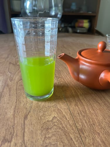 Customer photo review of 22 Tea Samples With Teapot