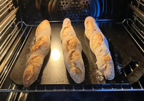 Customer photo review of Byron Pizza Baking Steel