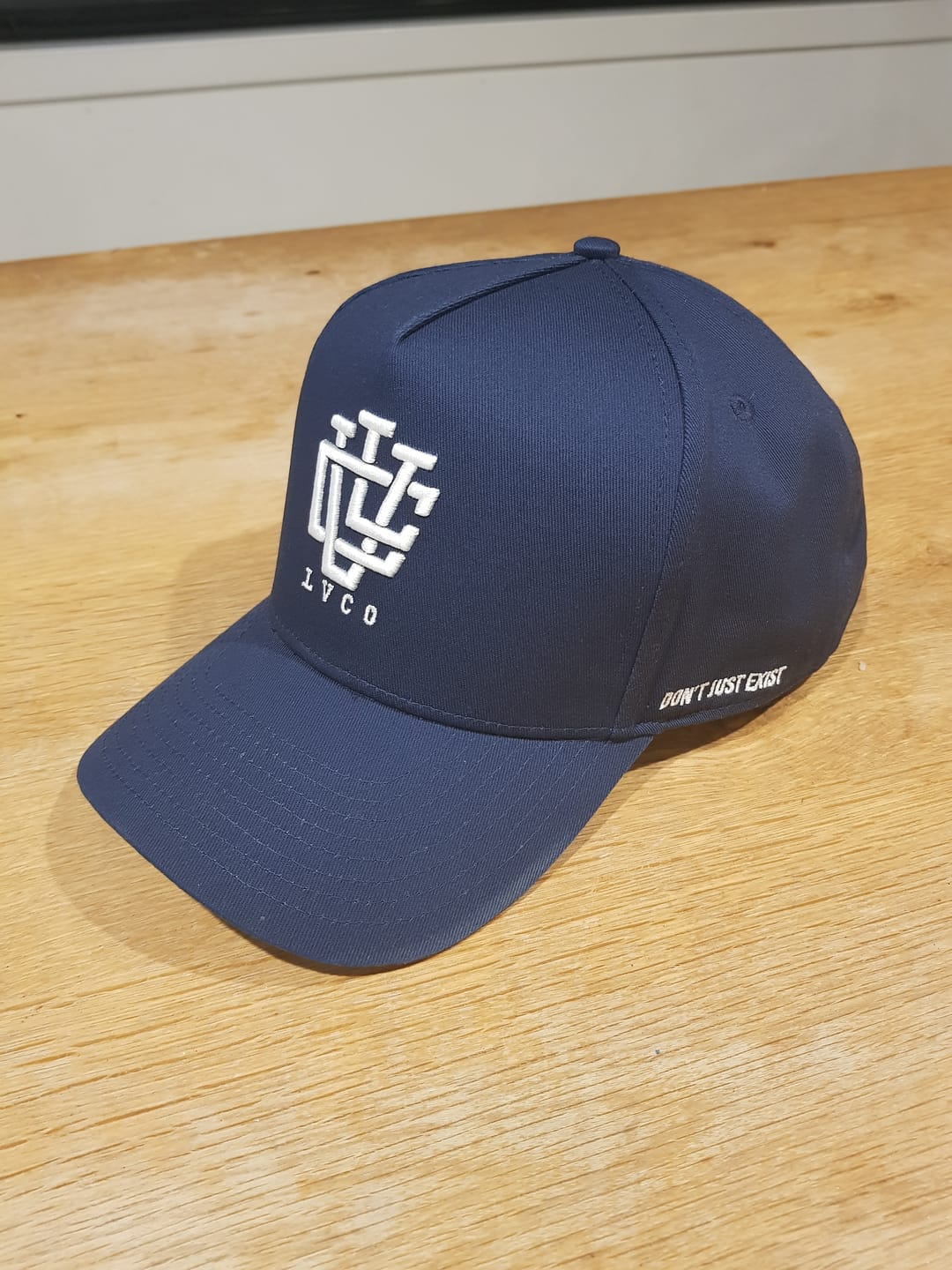 Customer photo review of LVCO "Royal Blue" A-Frame Snapback