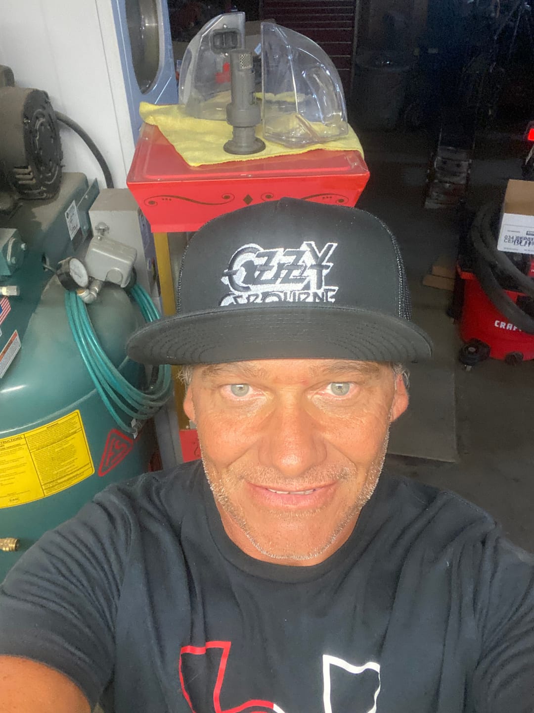 Customer photo review of Ozzy Osbourne - Flat Brim Trucker Hat