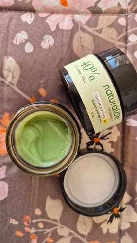 Customer photo review of Set Crema día antiage + Noche antiage + Gel Puro Aloe