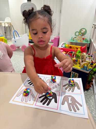 Customer photo review of The Preschool Box- 9 Months