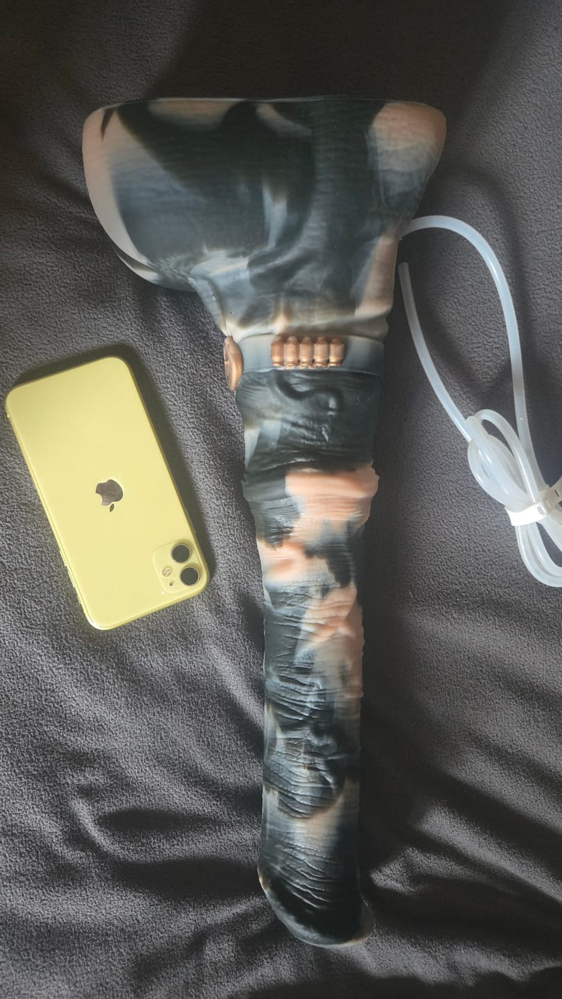 Customer photo review of Nothosaur HUNTER JACK - Ejaculating Dildo - Horse Dildo