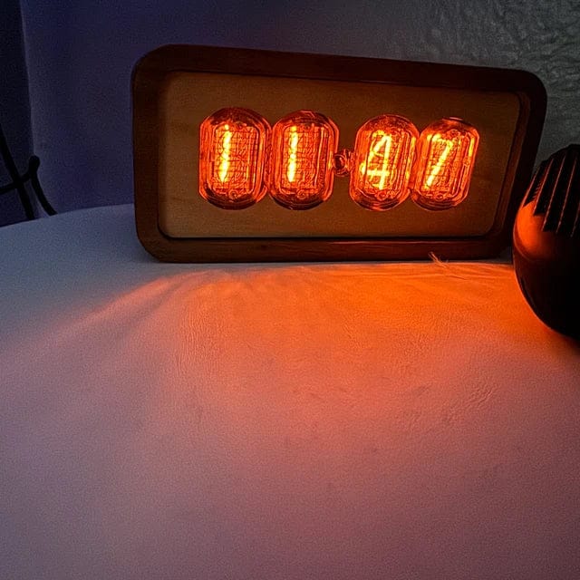Customer photo review of Nixie Tube Clock IN12