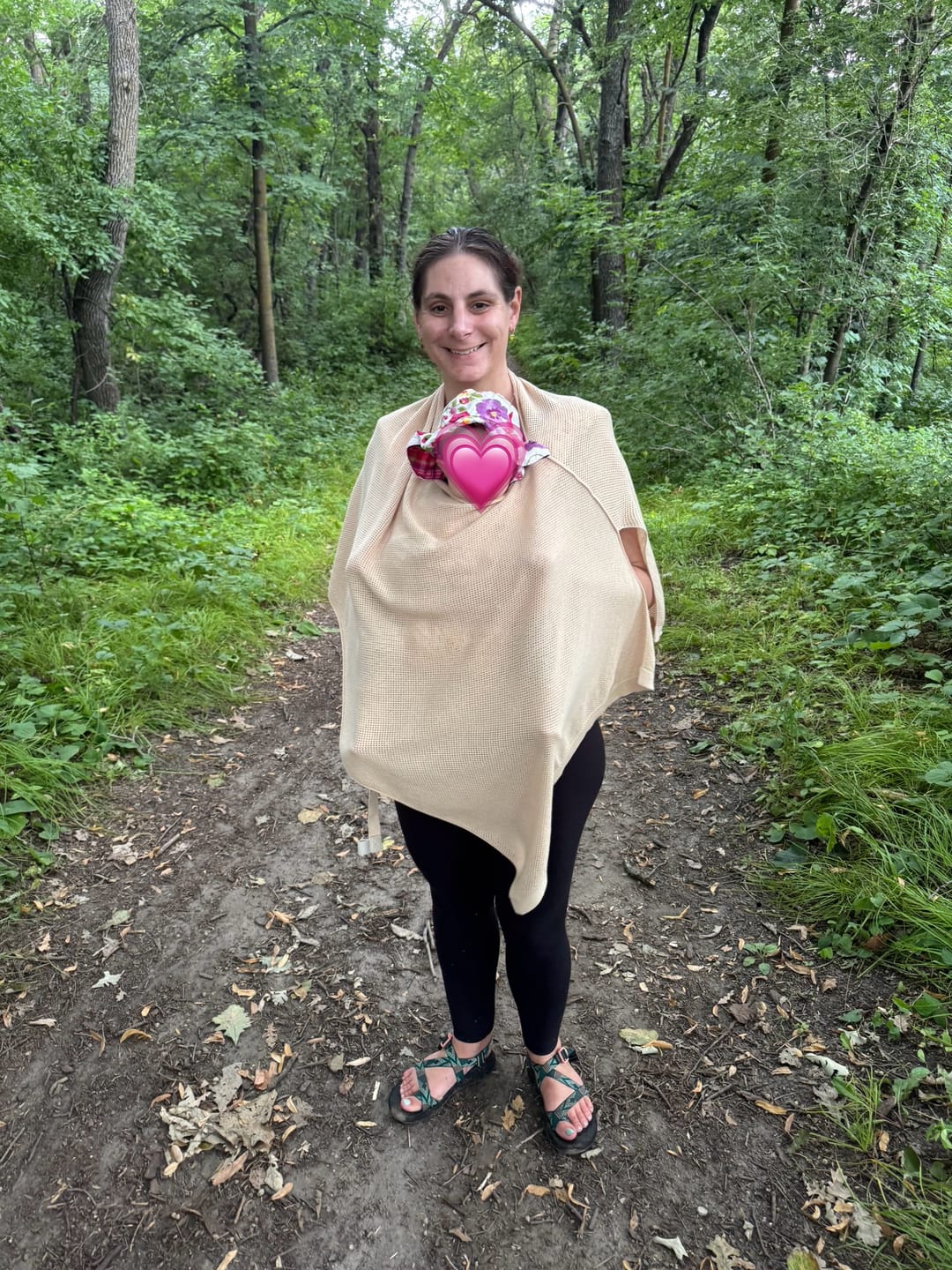 Customer photo review of Nestling Baby™ Nursing Cover