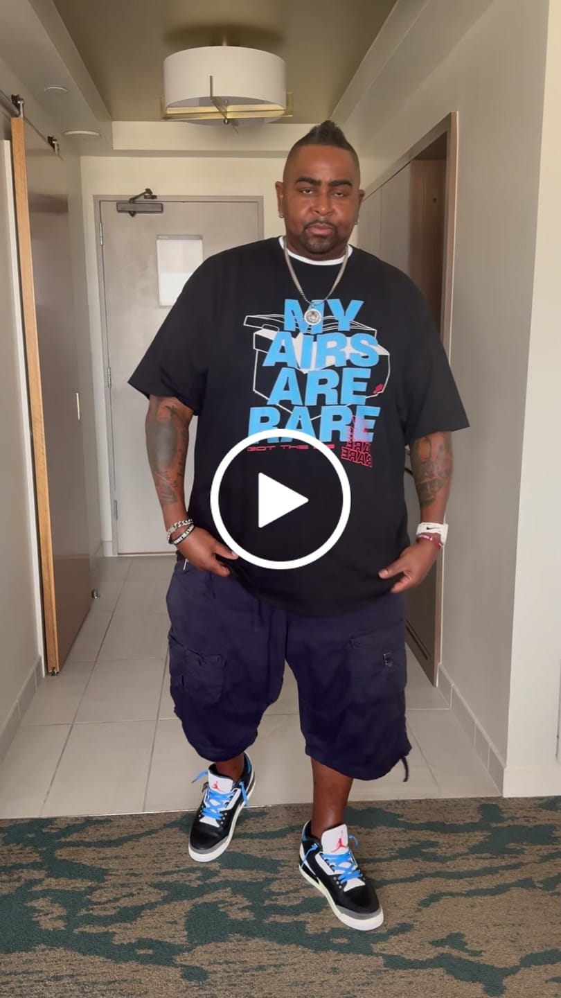 Customer video review of My Airs Are Rare T-Shirt Matching Jordan 3 Rare Air