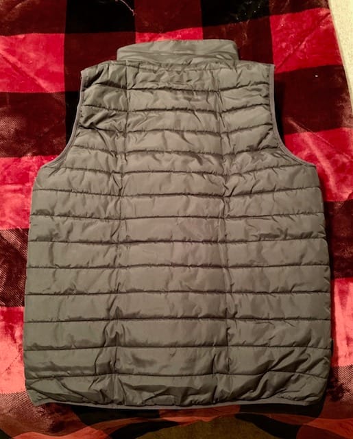 Customer photo review of TideWe Men’s Heated Vest with Battery Pack, Lightweight and Washable Vest