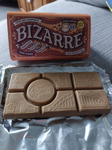Customer photo review of Coffee and Stroopwafel Bizarre Bar 195g