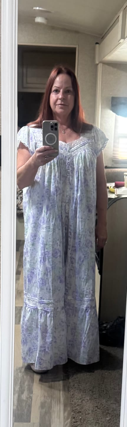 Customer photo review of Heirloom Dream Cap Sleeve Gown